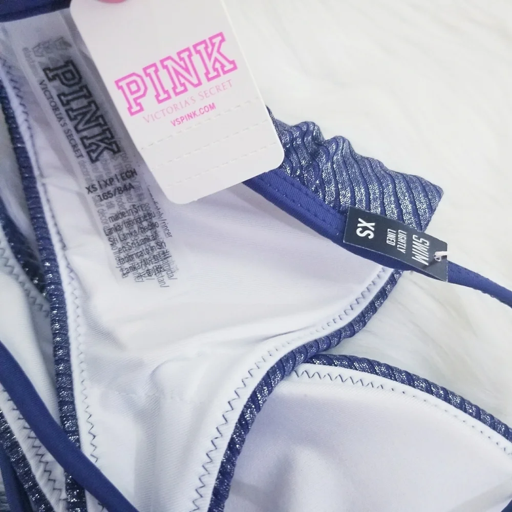New PINK Victoria's Secret swimsuit bikini top XS - Picture 4 of 4